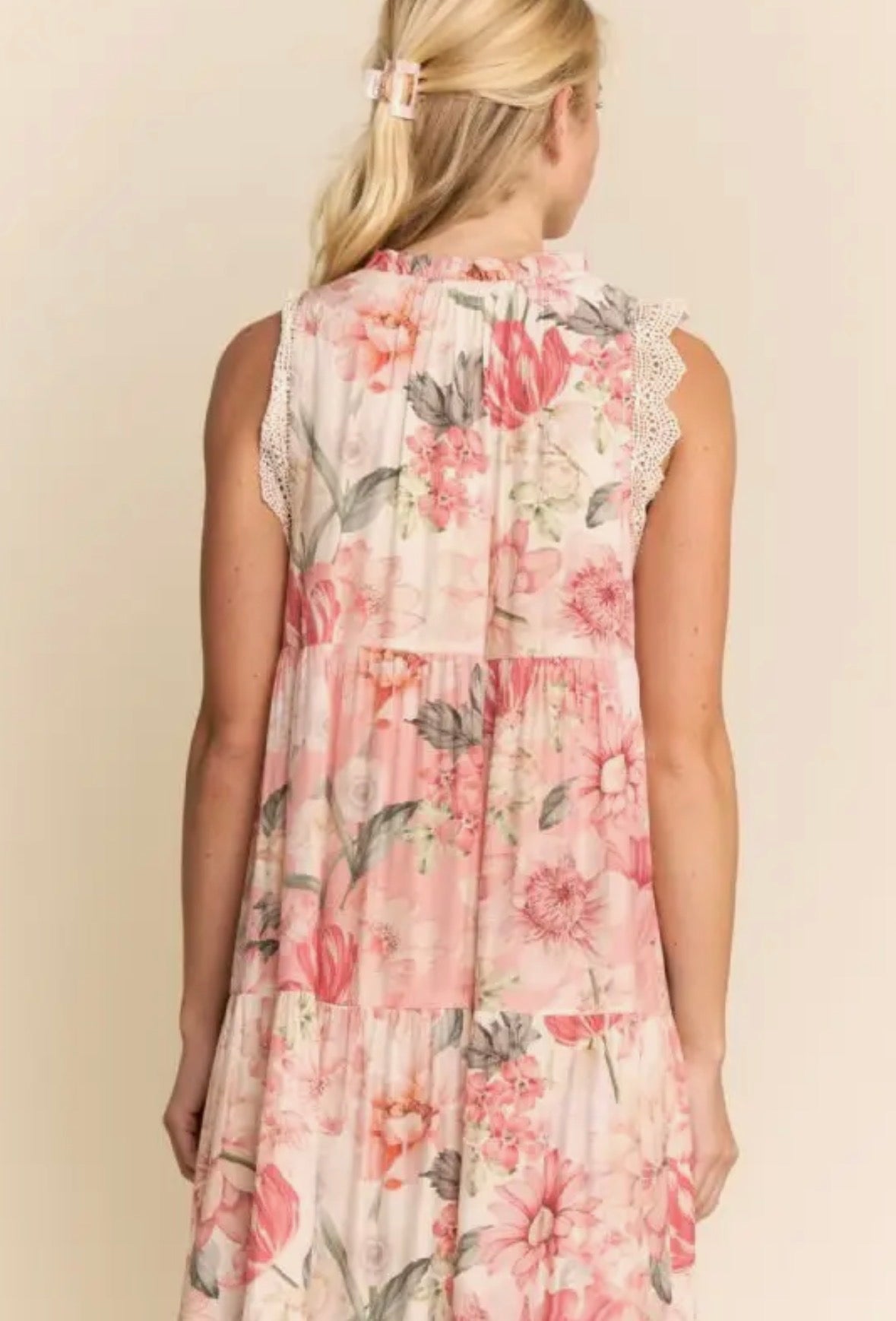 PRE-ORDER Sleeveless Floral Maxi