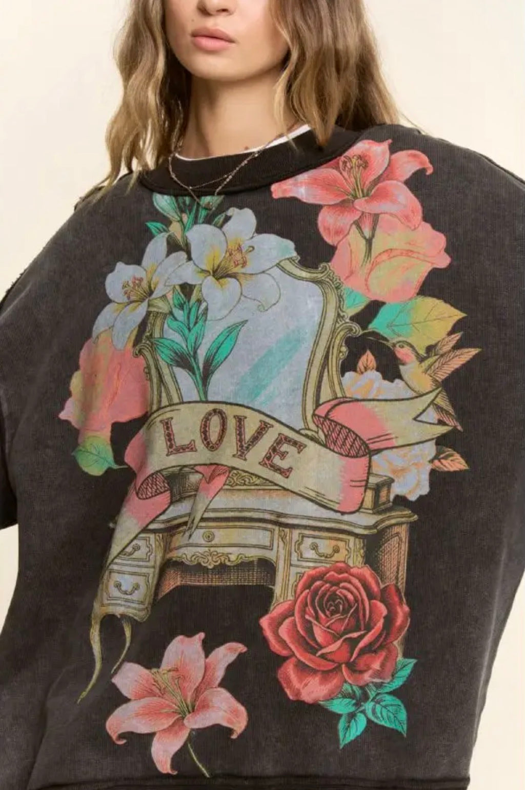PRE-ORDER Vintage Floral Sweatshirt