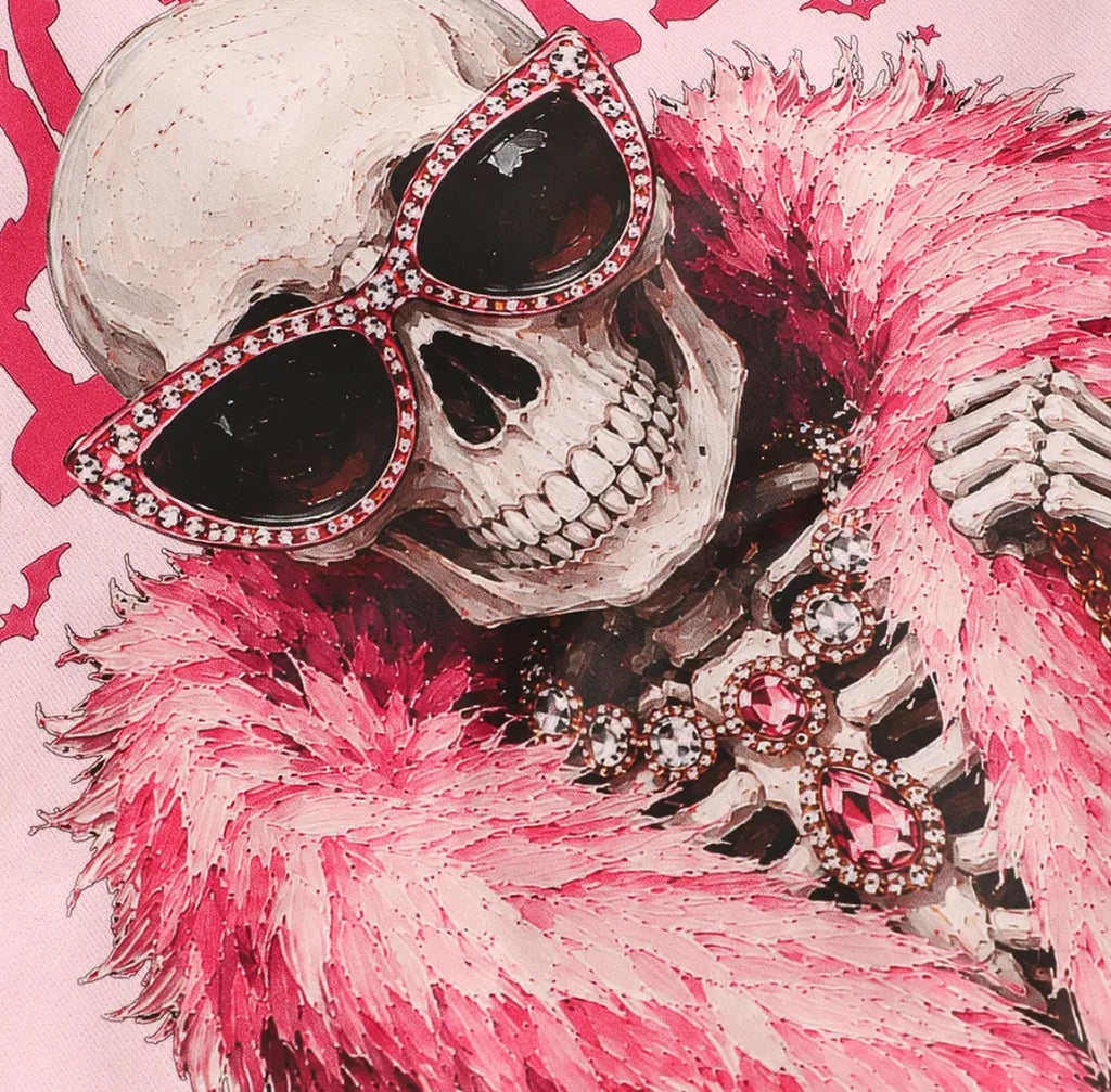 PRE-ORDER Spooky Glam Skeleton Sweatshirt