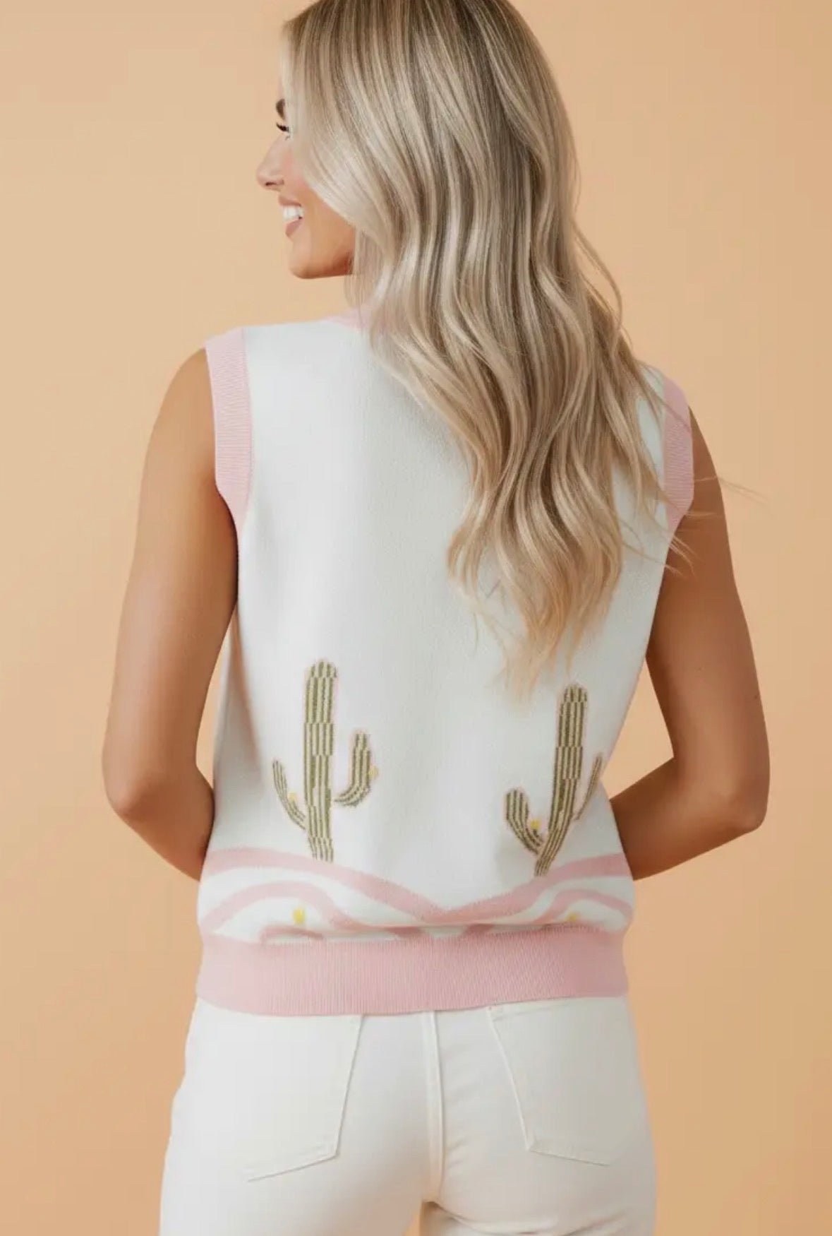 PRE-ORDER Cactus Sweater Vest