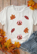 PRE-ORDER Sequin Fall Graphic Tee
