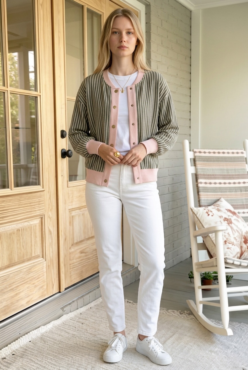 PRE-ORDER Striped Cardigan